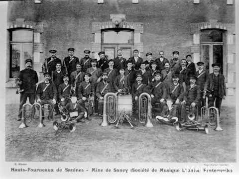 Société de musique L'Union fraternelle des hauts fourneaux de Saulnes - Mines de Sancy
